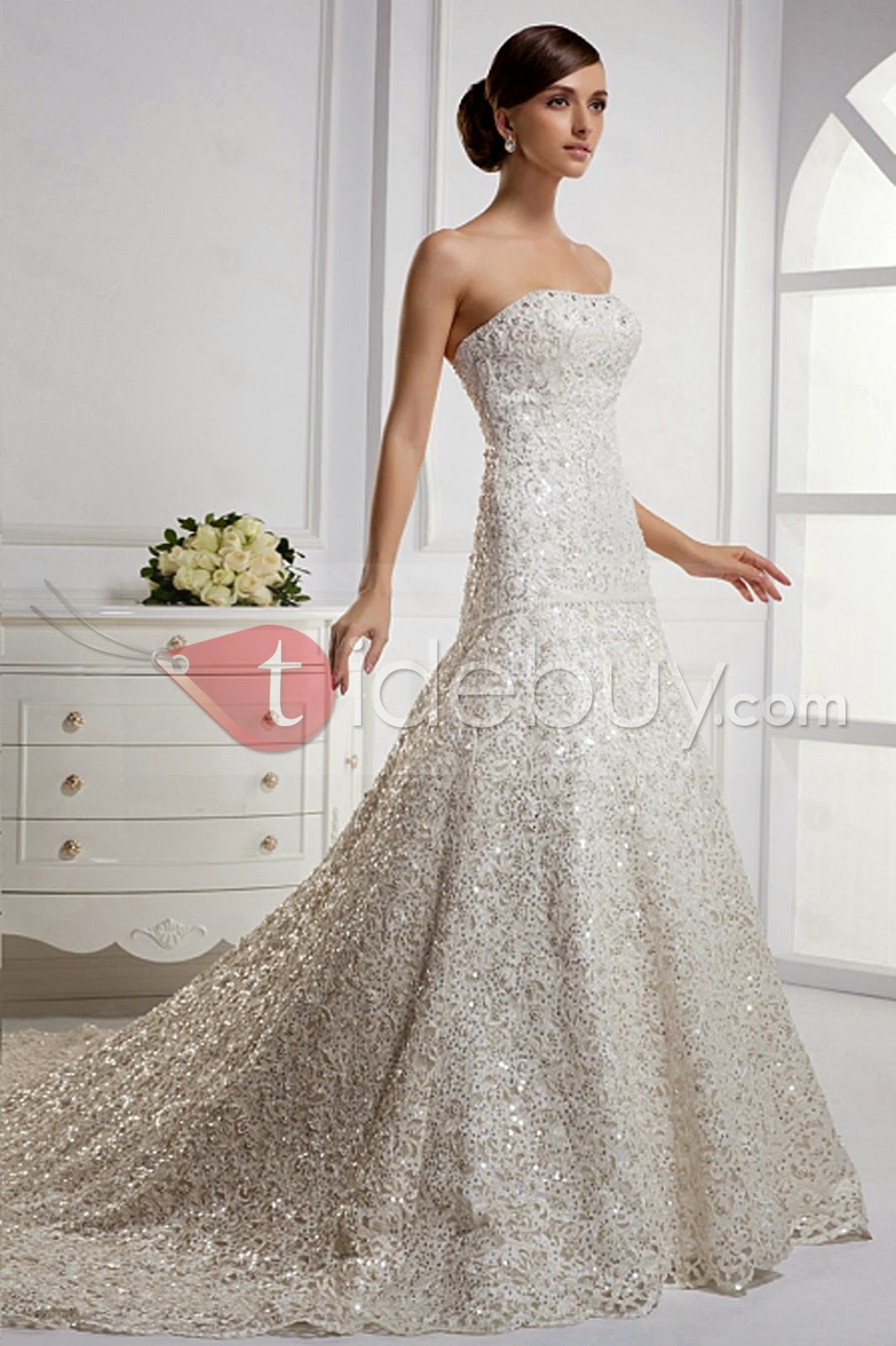Tidebuy Bridesmaid Dresses Short