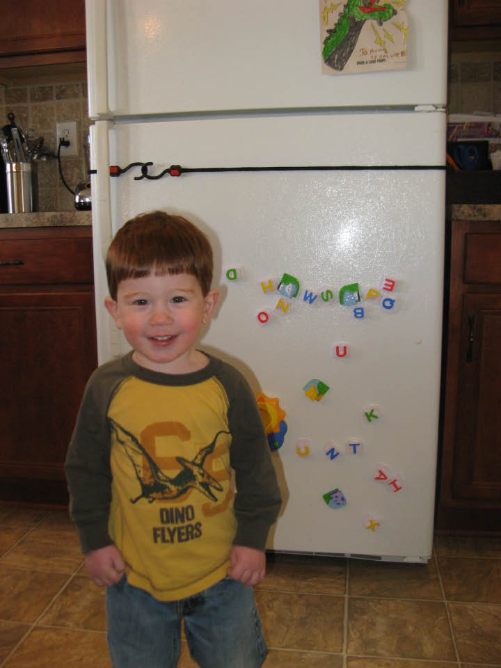 Hubbell Family Happenings Fridge Lock