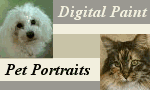 Digital Pet Portraits