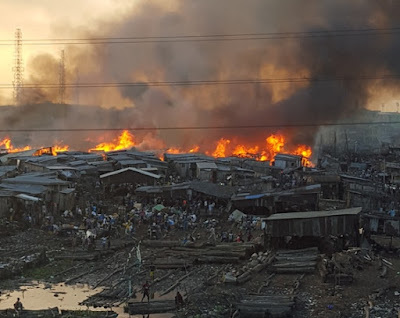 Lagos fire incident
