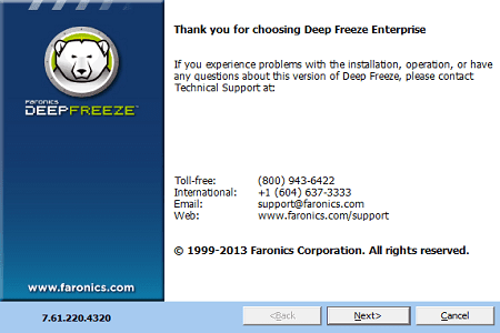 Deep Freeze | Faris Blog's Deep Freeze | Faris Blog's