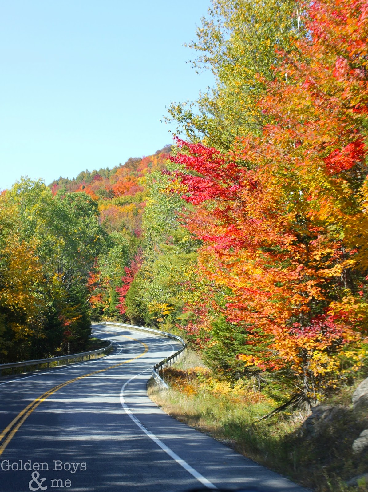 Fall Foliage in the Adirondack Mountains in Upstate, NY. Via www.goldenboysandme,com