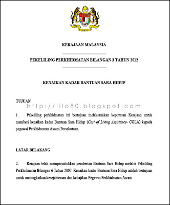 Read more on Surat pekeliling perbendaharaan bil 2 tahun 2009 .