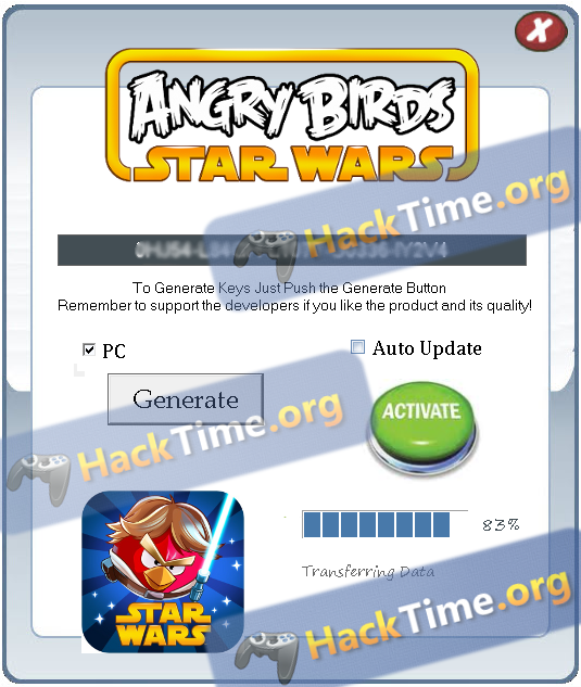 Angry Birds Star Wars With Crackers