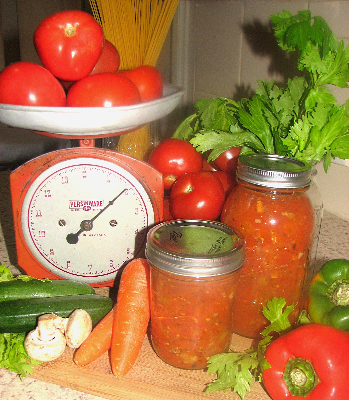 FOOD PRESERVING Spaghetti Sauce (no meat)