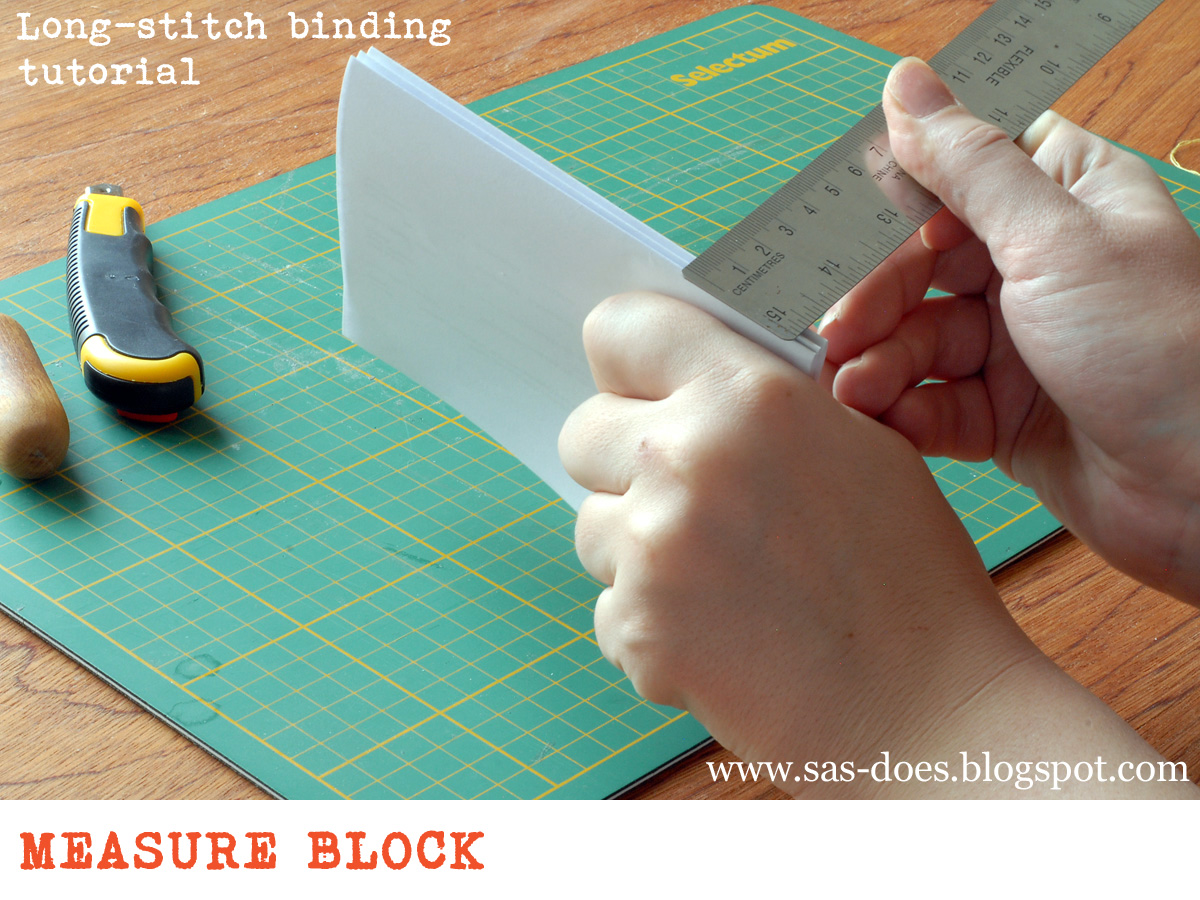 Longstitch binding tutorial part 1 SAS does Longstitch