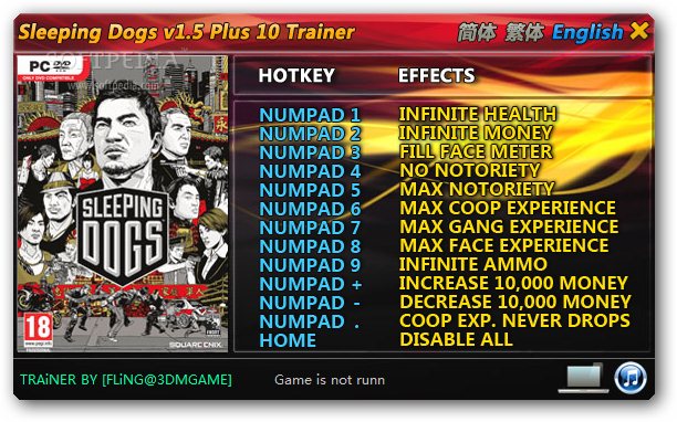 how to get unlimited money on sleeping dogs