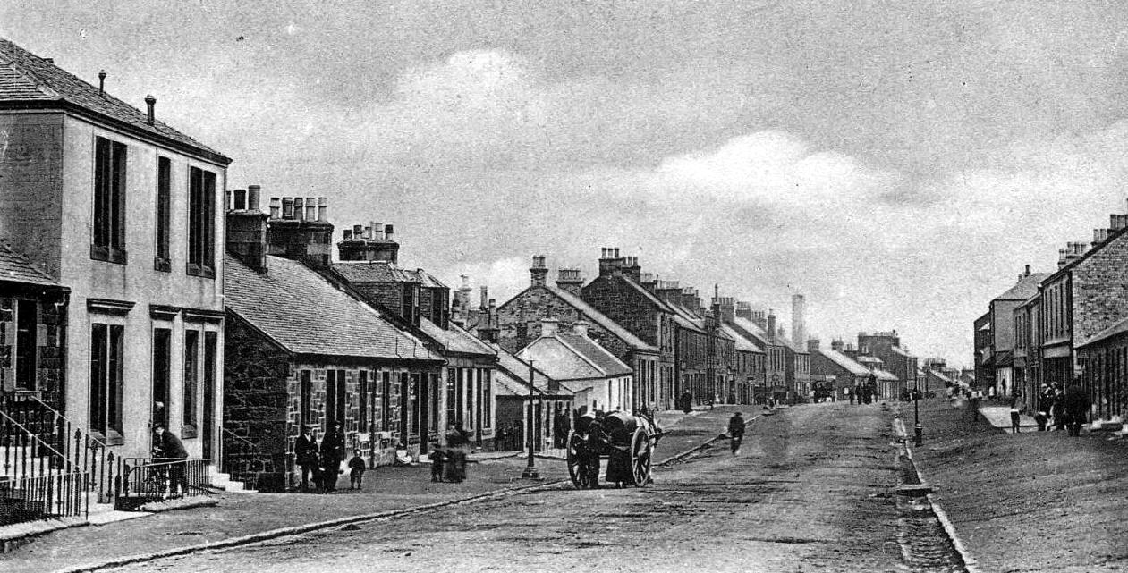 Tour Scotland Photographs Old Photograph West Main Street Armadale