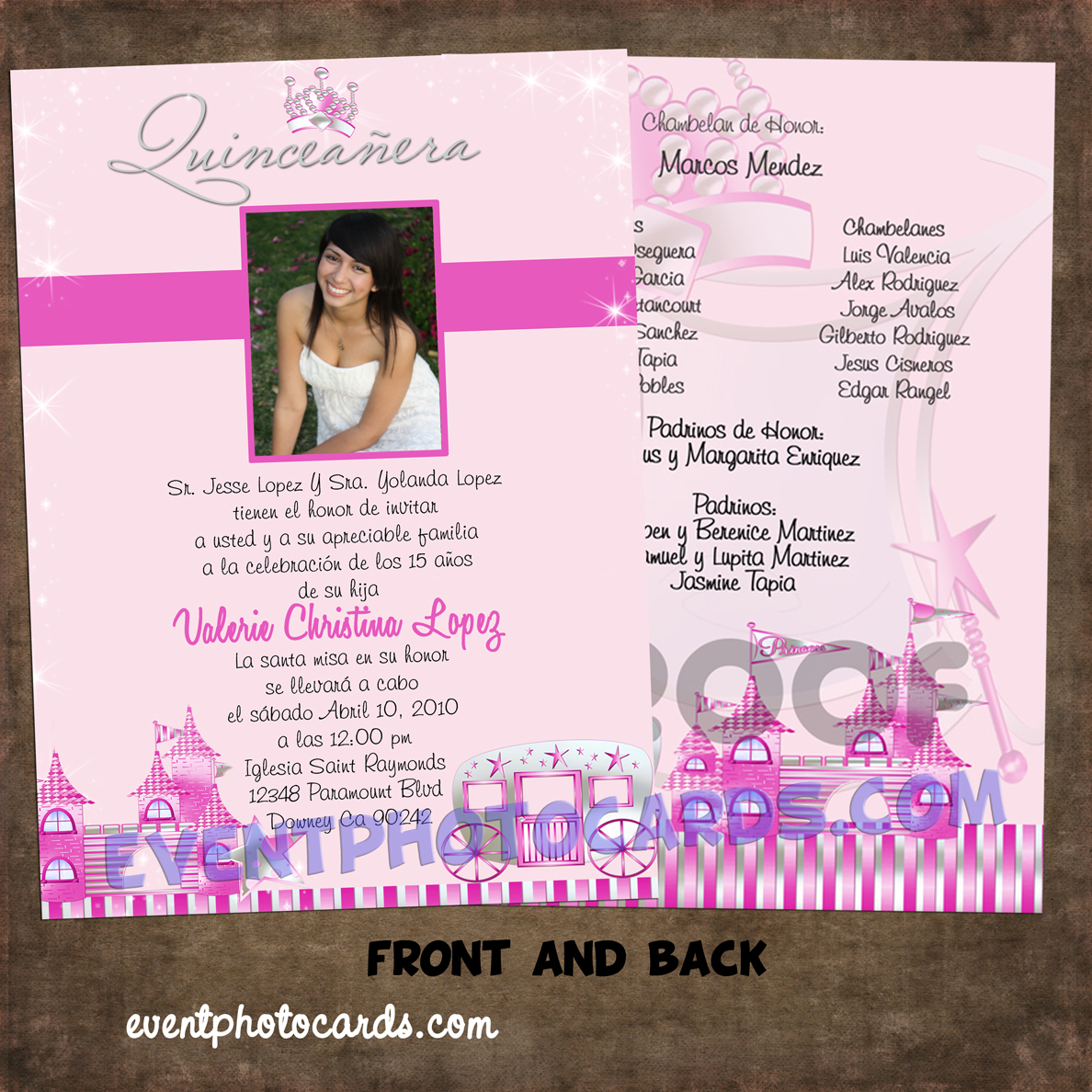 Quince Photo Invitations