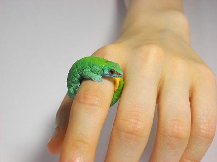 Finger Rings in the form of Animals | Jiro Miura Finger Rings in the form of Animals | Jiro Miura