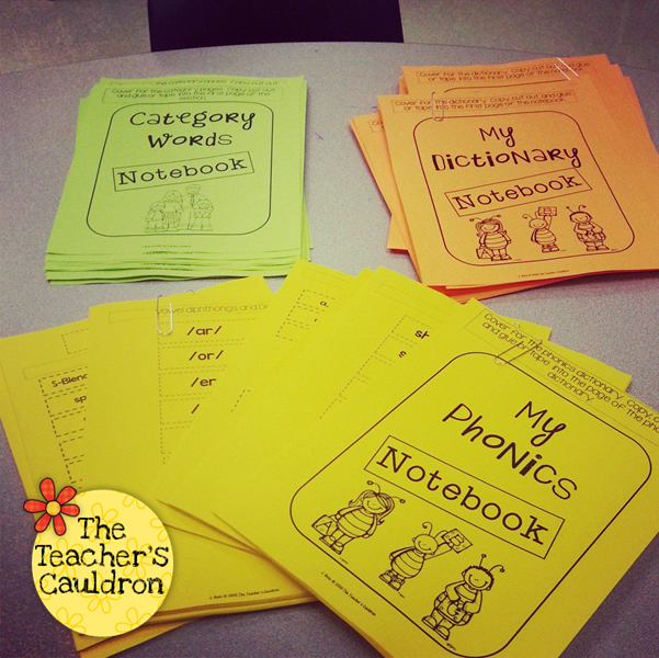 Phonics notebook assembly! Teacher by the Beach