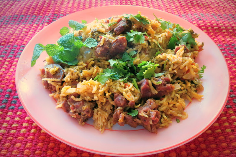 Tahari (Hyderabadi Meat and Tomato Rice) A few of my favorite recipes
