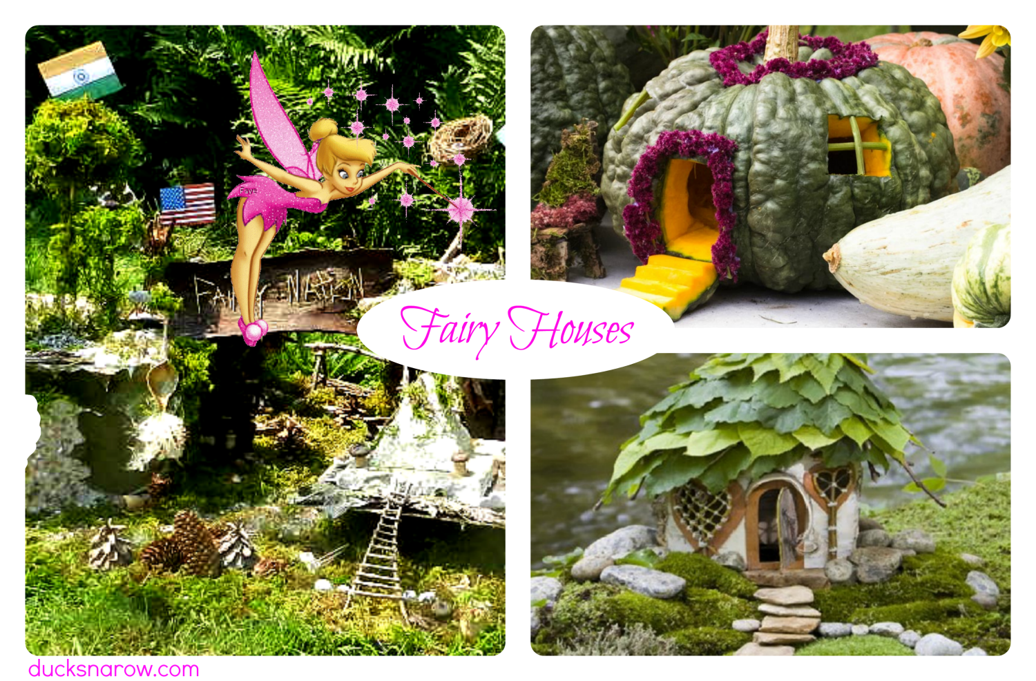 Ducks 'n a Row Make A Fairy House With Your Kids