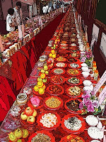 Hungry Ghost food - Buddha Tooth Temple