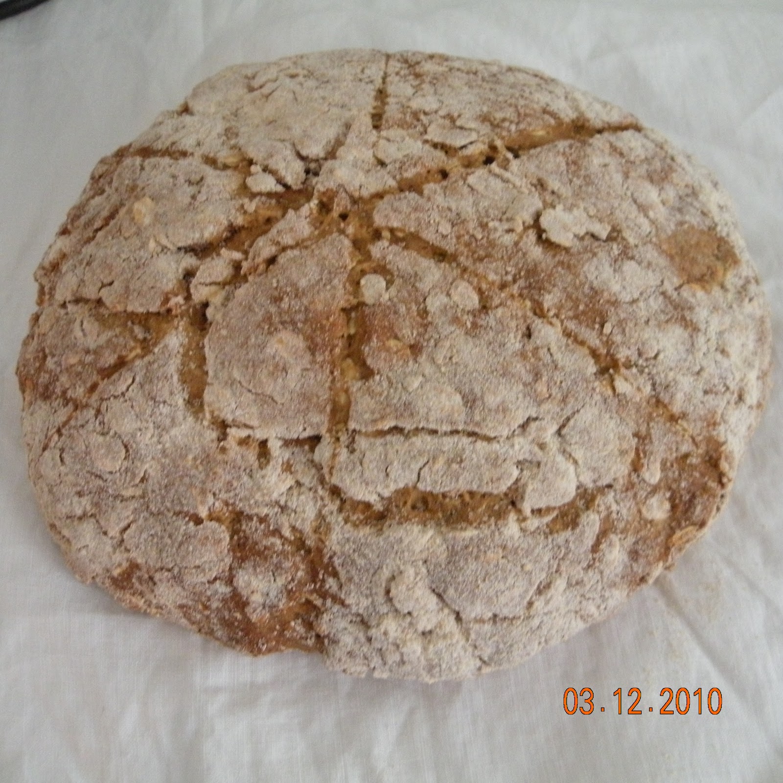 Heart, Hands, Home Whole Wheat and Oatmeal Irish Soda Bread