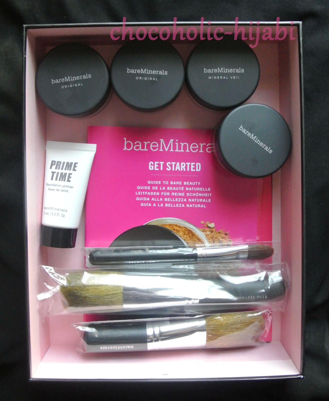 Bare Minerals 9piece Get Started Kit Chocoholic Hijabi