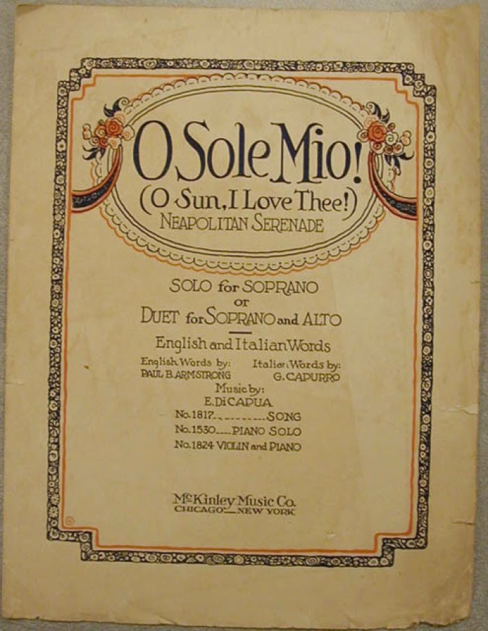 O SOLE MIO