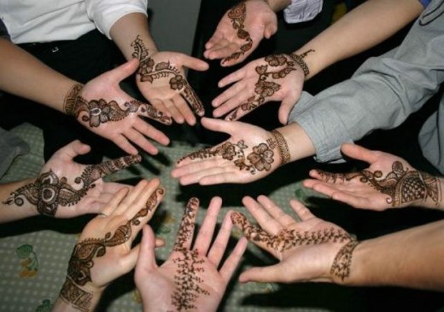 Eid Festival Henna for Girls Hands