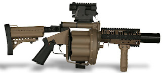Milkor MGL Multiple Grenade Launcher