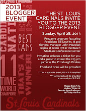 2013 St. Louis Cardinals Blogger Event