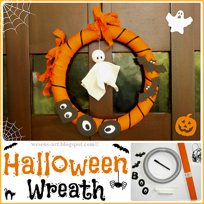 HalloweenWreath  wesens-art.blogspot.com