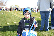 Brenen at the Easter Egg Hunt