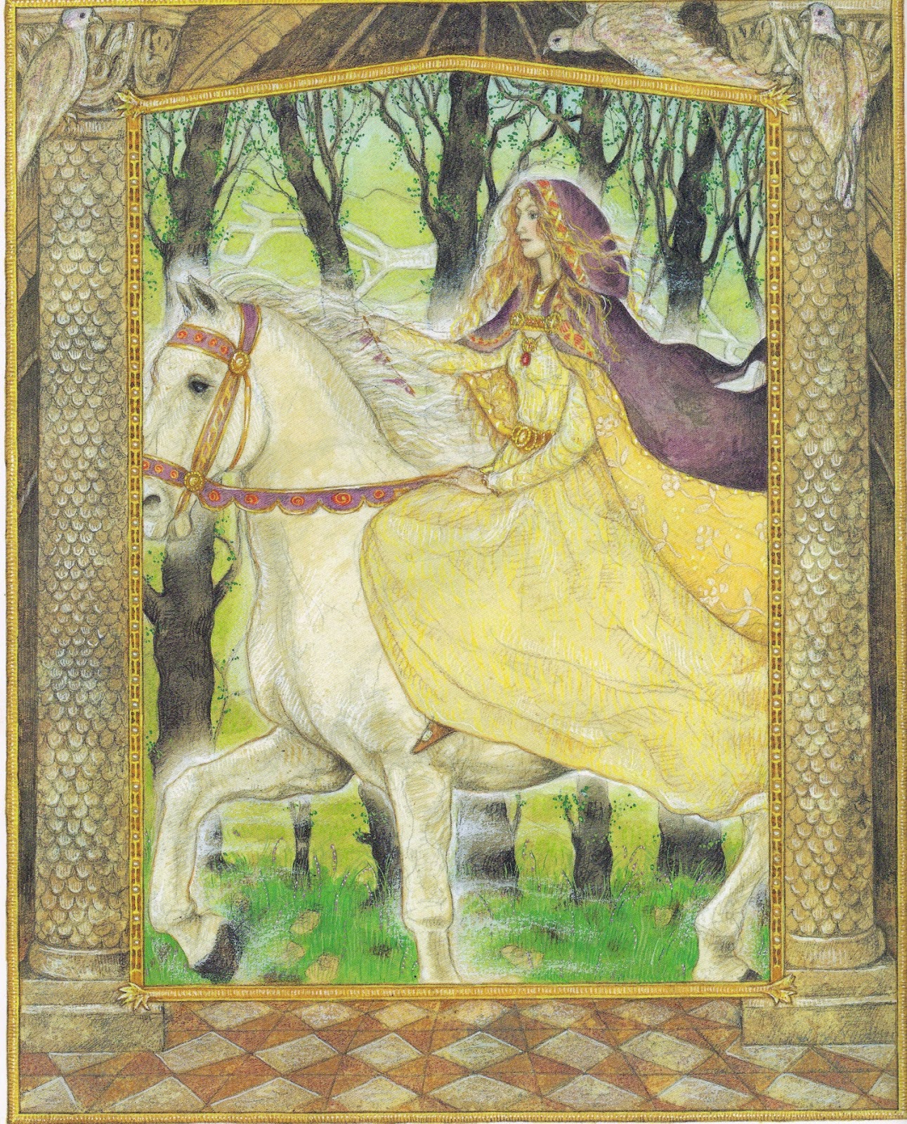 Wisdom Chronicles Rhiannon Divine Queen, Horse Goddess and Walker