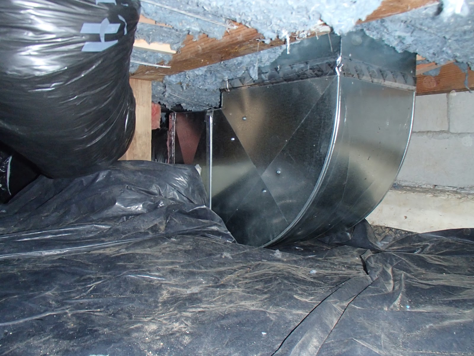 Energy Conservation How To More HVAC Circuitry, In A Crawl Space