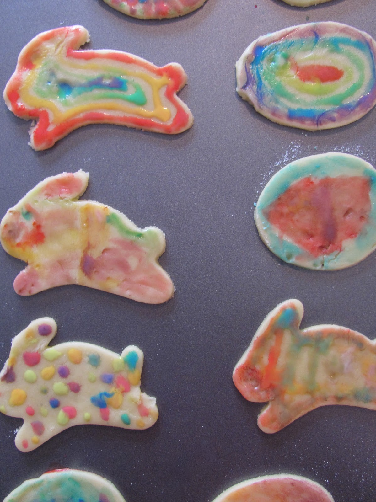 The Chocolate Muffin Tree Painted Easter Sugar Cookies