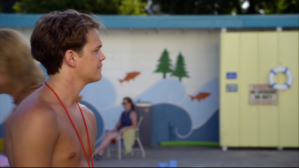 Johnny Simmons - Shirtless in "The To Do List" .