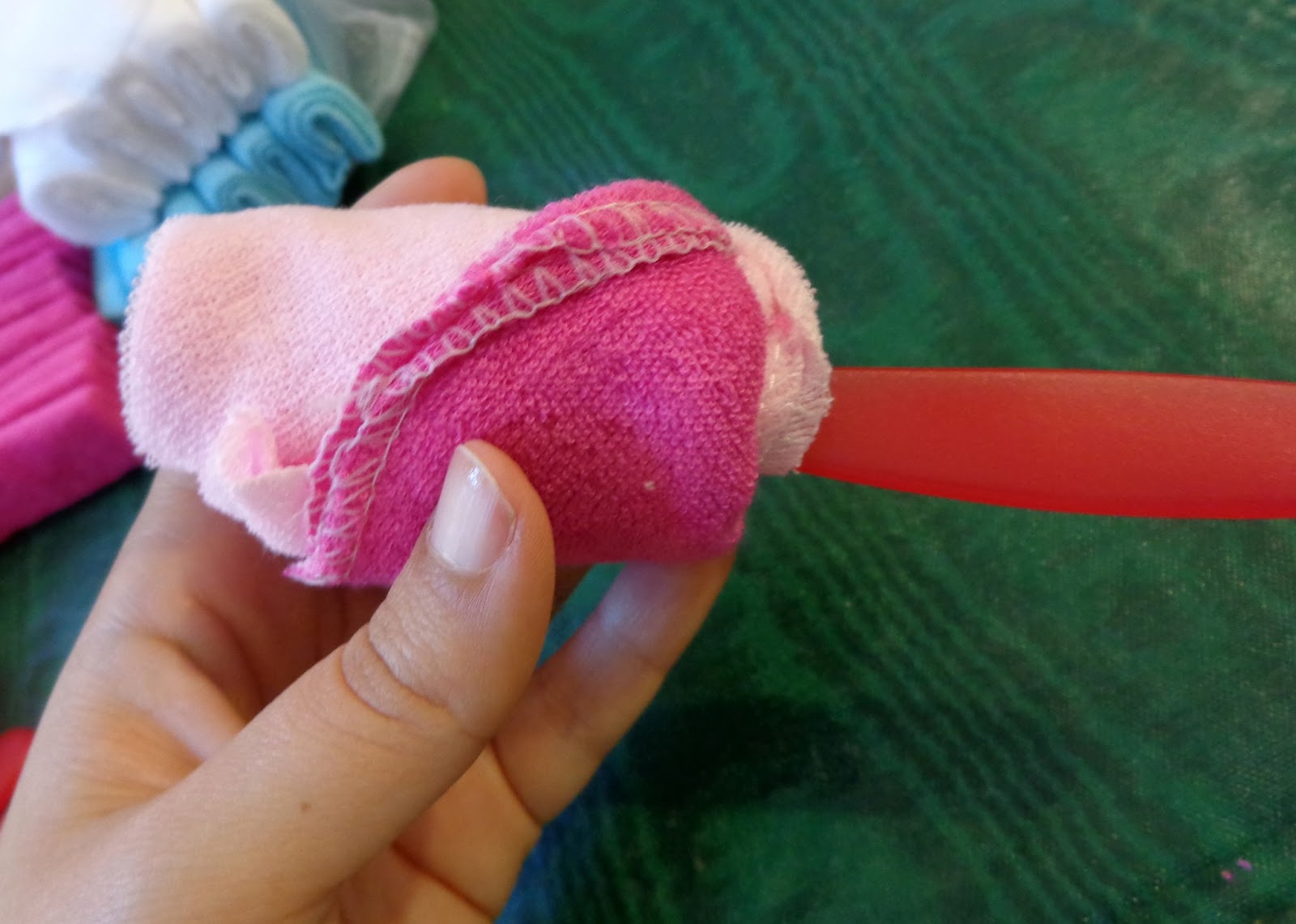 DIY for Mommies Washcloth Roses