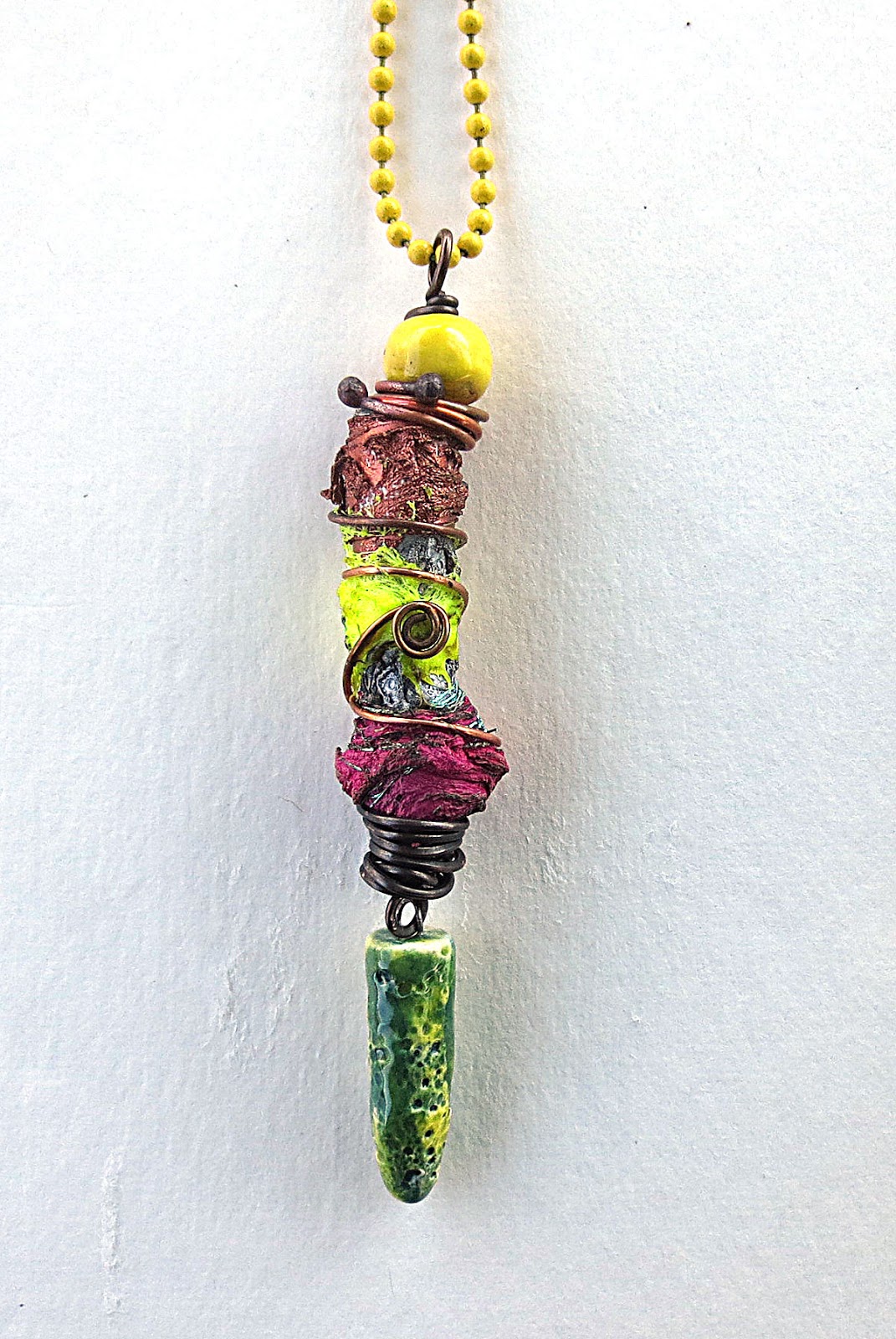 Art Bead Scene Blog Making Stacked Bead Pendants a tuitorial in