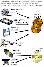 SERVICIOS DE  CONVERSIONES A DVD Y CD