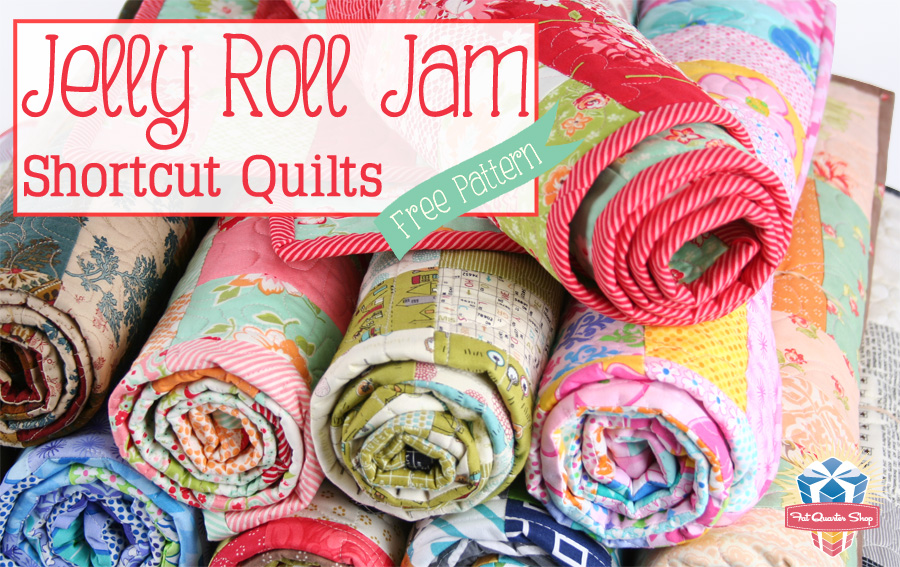 Fat Quarter Shop s Jolly Jabber: Jelly Roll Jam Free Quilt Pattern