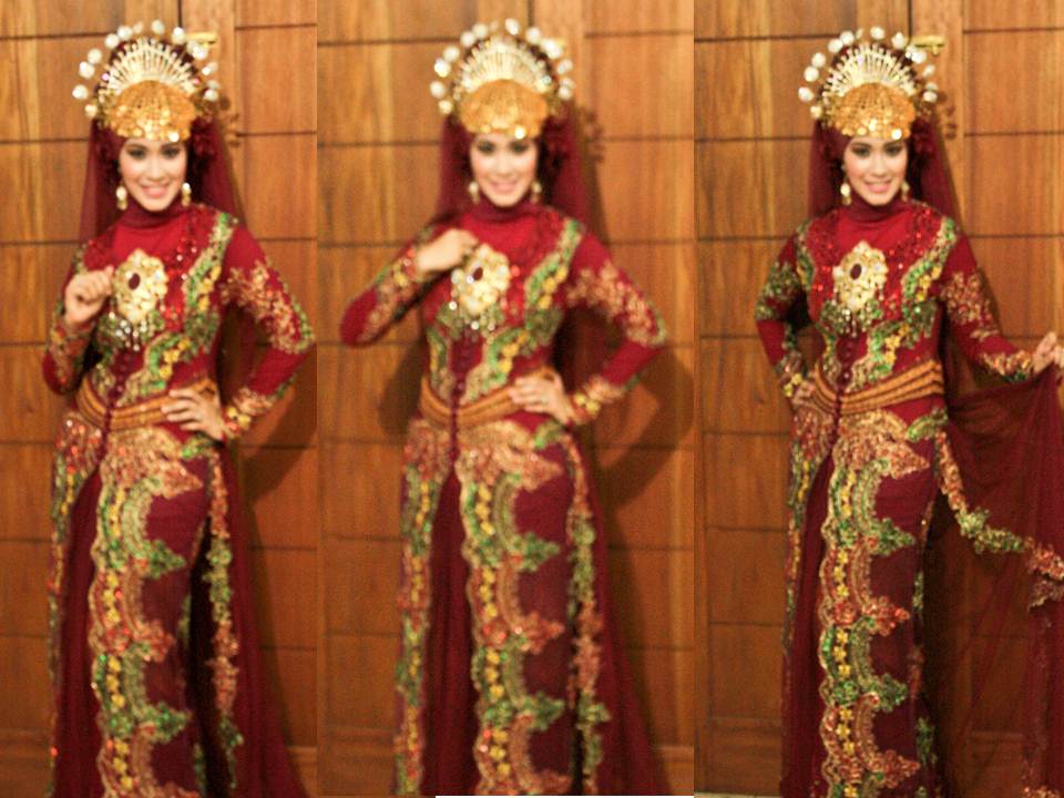 Kebaya Nikahan Modifikasi