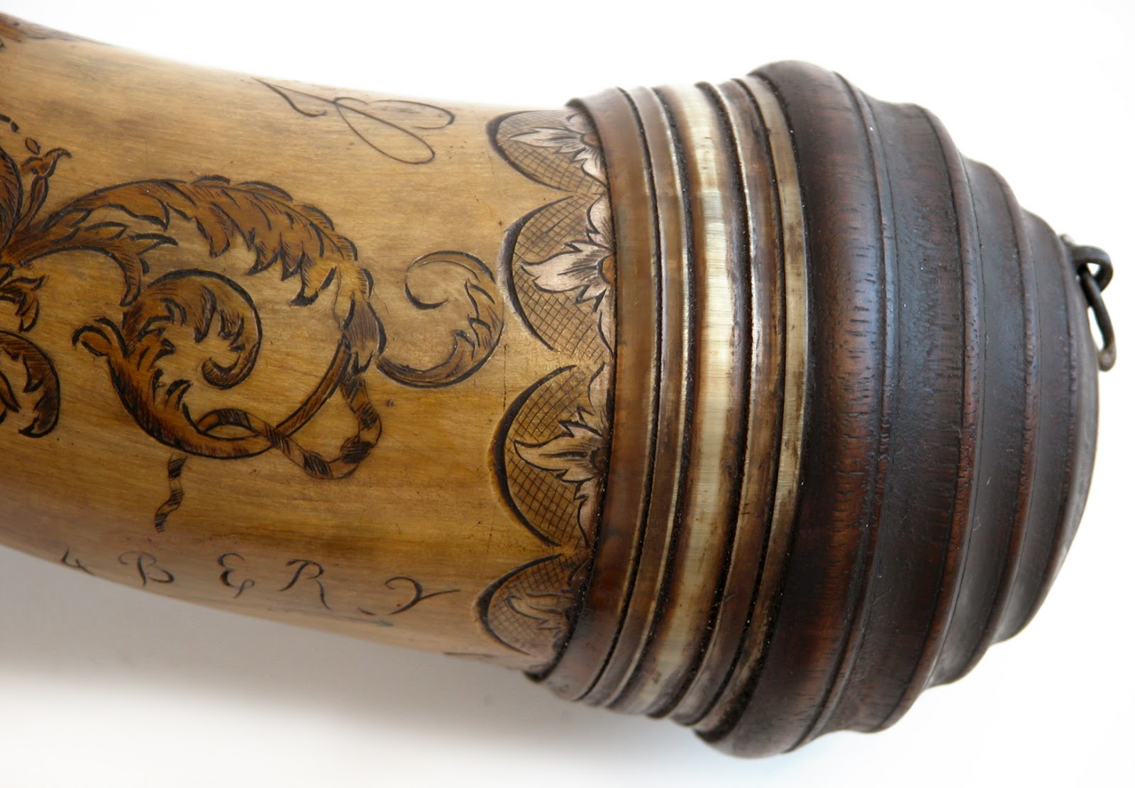 Contemporary Makers John Barrett Powder Horn