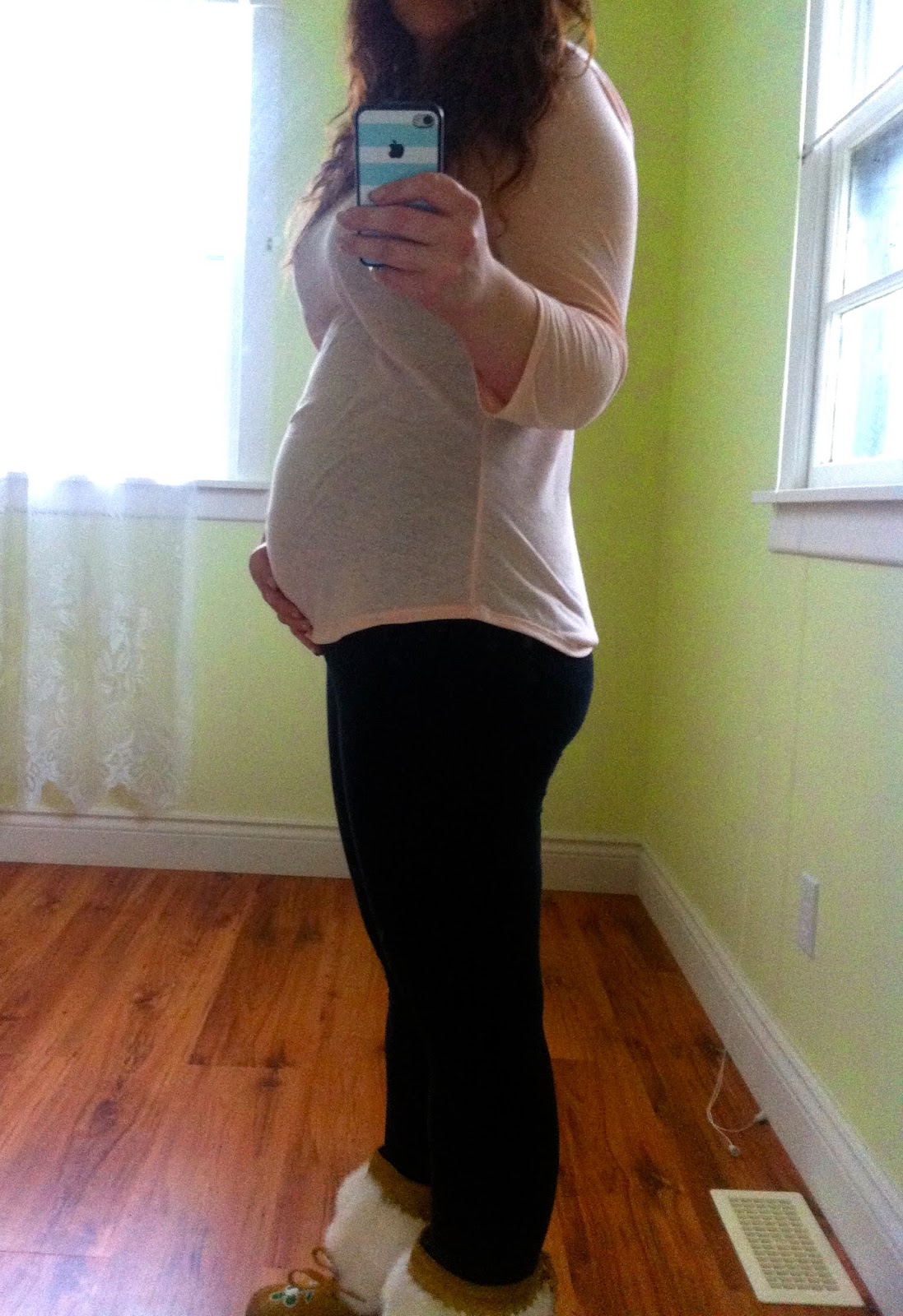 Kristen Peebles Bump Update 19 Weeks