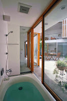 Courtyard House Design Plan Boasts A Triangular Shape with Every Room Inside Overlooking Courtyard House Design Plan Boasts A Triangular Shape with Every Room Inside Overlooking