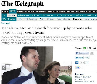 Madeleine+mccann+parents+to+blame