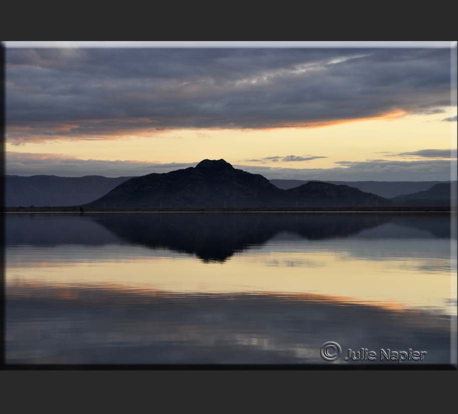 Mountains Reflected