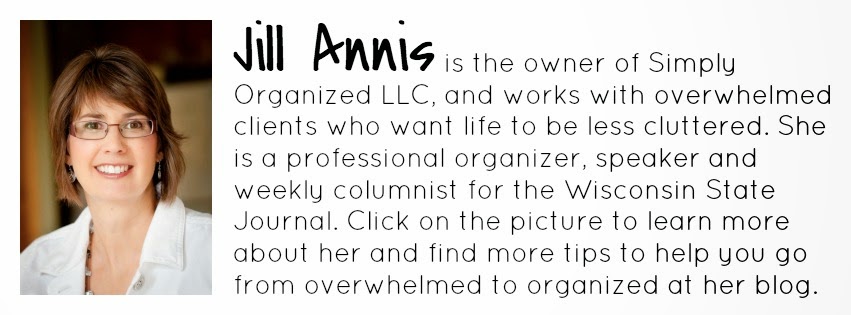 Jill Annis of Simply Organized - Professional Organizer :: OrganizingMadeFun.com