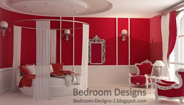Bedroom Designs Romance Master Bedroom Designs Wit Round Bed