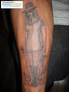Tattoos For Girls On Side Of Stomach gangster girl tattoo by okietatz 