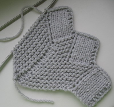Knit coaster pattern