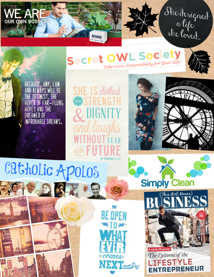 Secret OWL Society Create a dream board using PicMonkey!