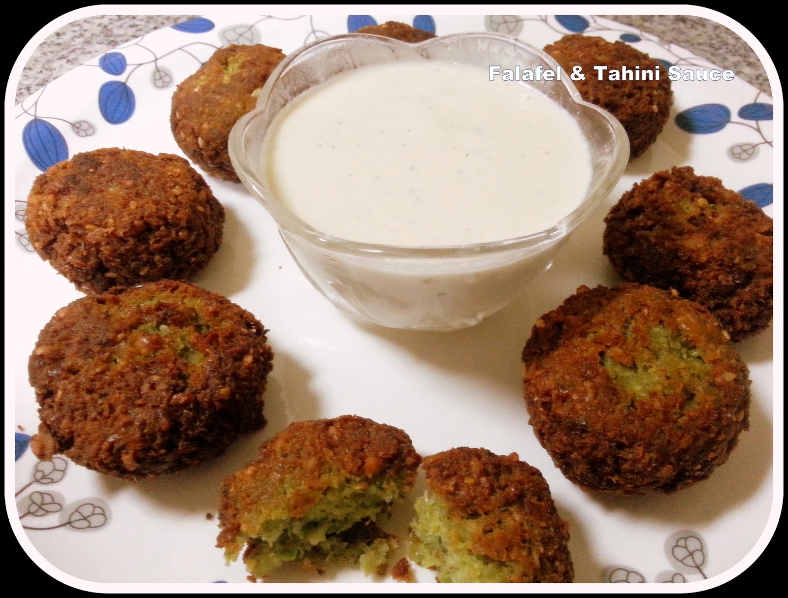 falafel and tahini