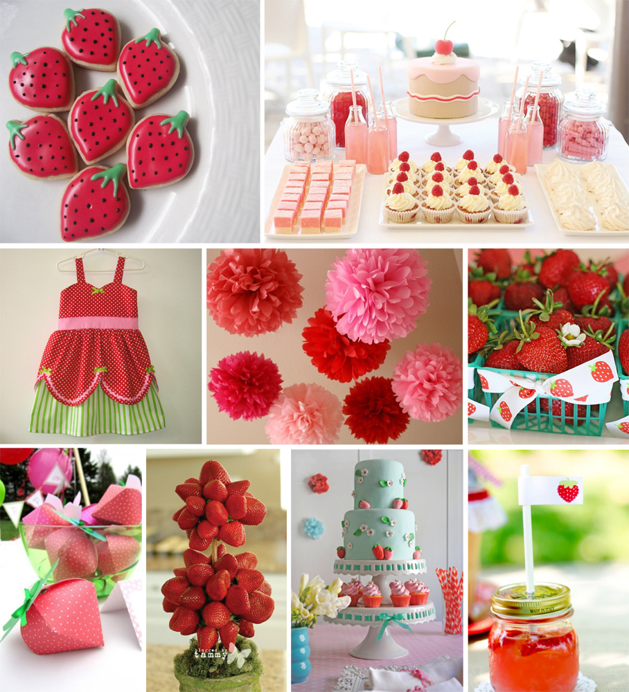 {INSPIRATION BOARD} A Berry Sweet Party! Itsy Belle