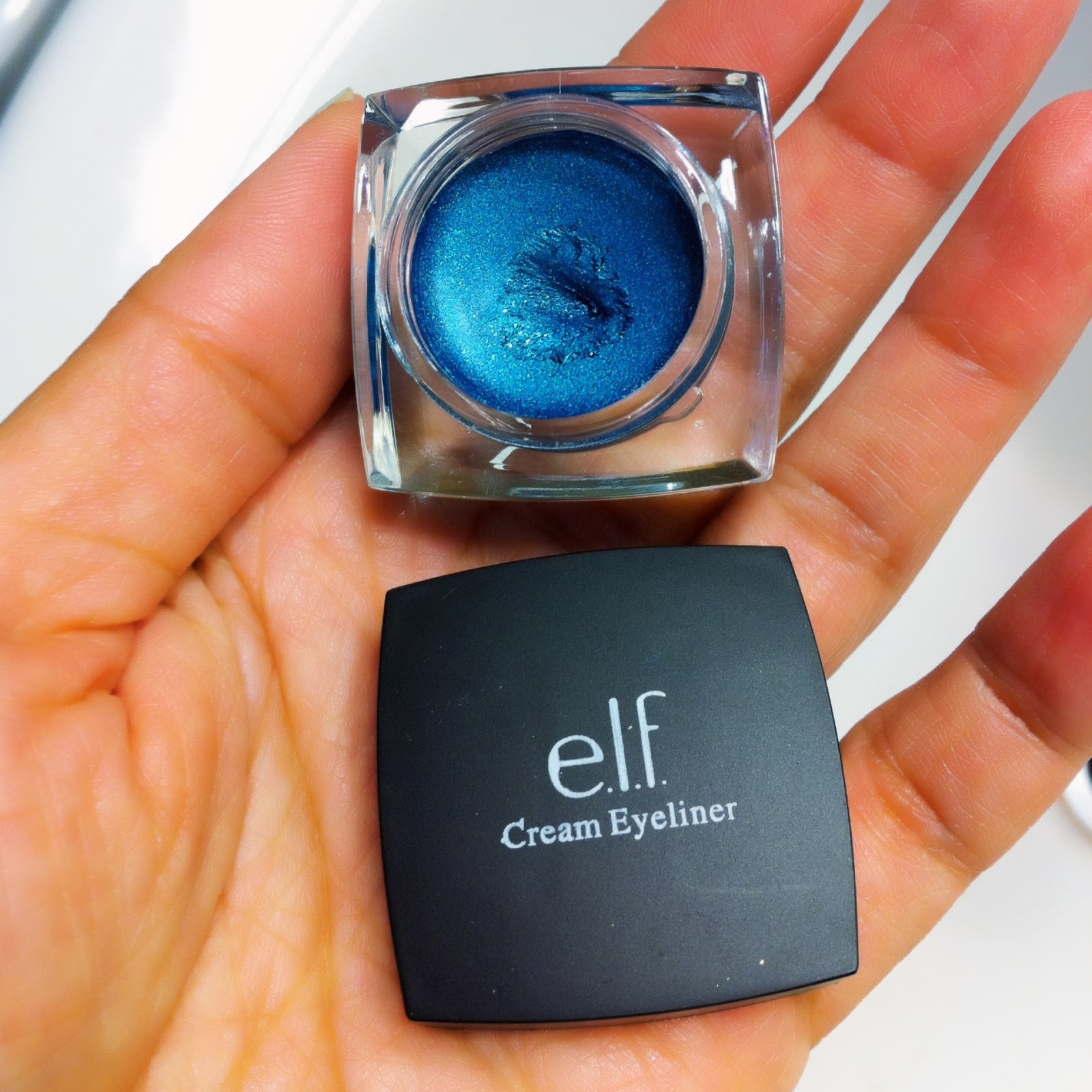 Style By Cat Teal Tease cream eyeliner tutorial and ELF mini haul!