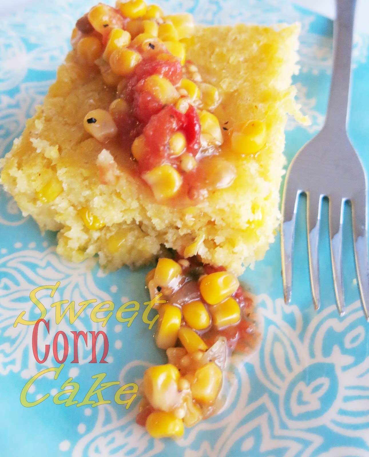 Sweet Corn Cake Purple Chocolat Home