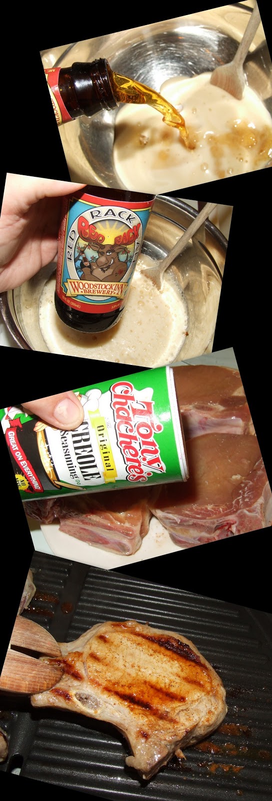 Bräuista Cooking with Beer Beer Brined Grilled Pork Chops